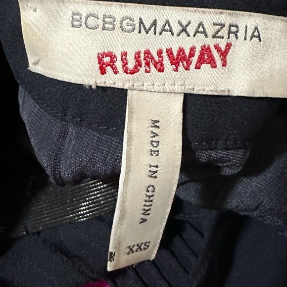 BCBGMazAzria Runway Silk Ruffle Dress - Picture 6 of 9